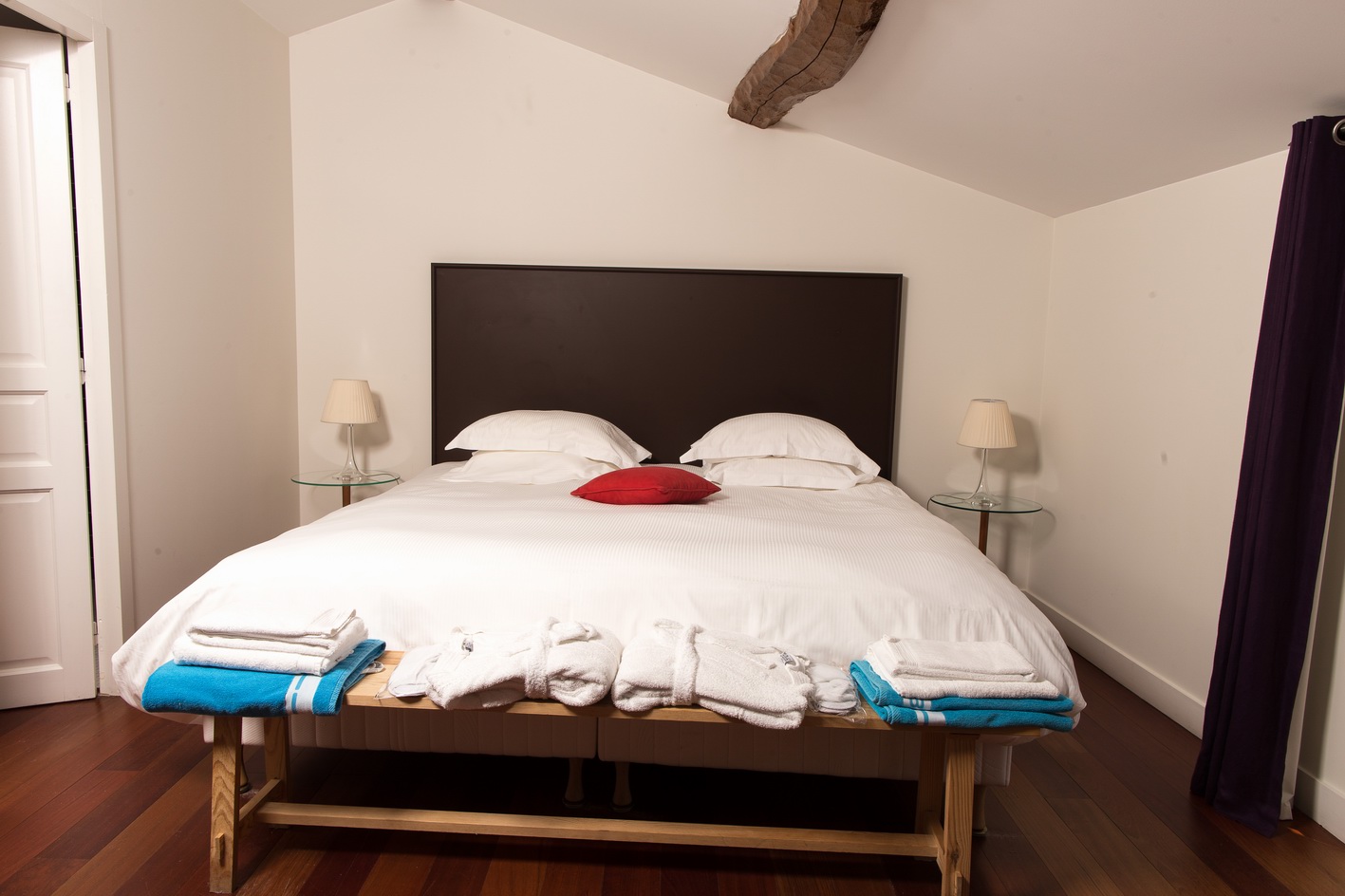 Chambre Les Cinq Sens du Château Mayne Lalande